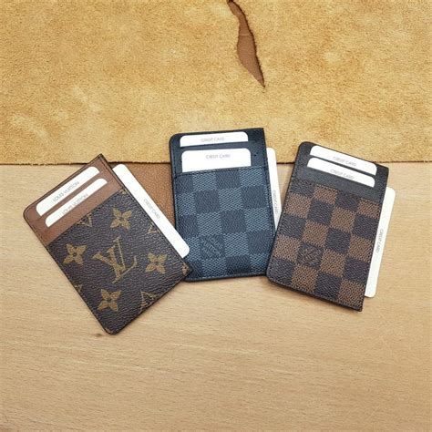 lv mens card holder|louis vuitton men's card holder.